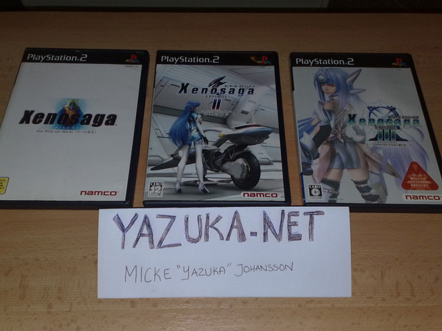 Xenosaga 1,2 & 3 Japanese versions