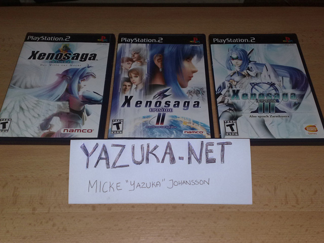 Xenosaga 1,2 & 3 English versions