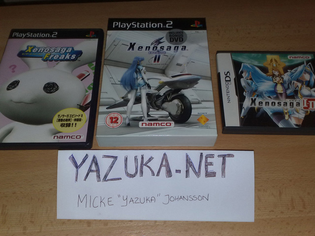 Xenosaga Freaks, PAL ver of EP 2 & Xenosaga I-II for DS English versions