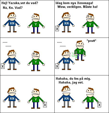 Yazuka & KNtheking comic