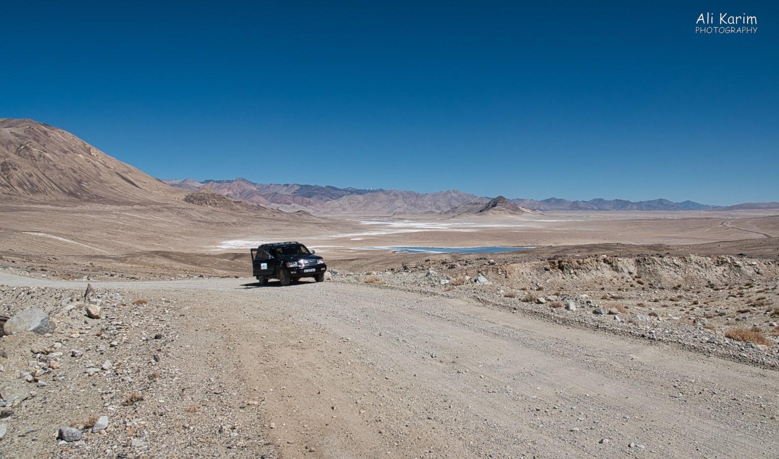 Vast desert high altitude plain Langar, Tajikistan, Vast desert high altitude plain