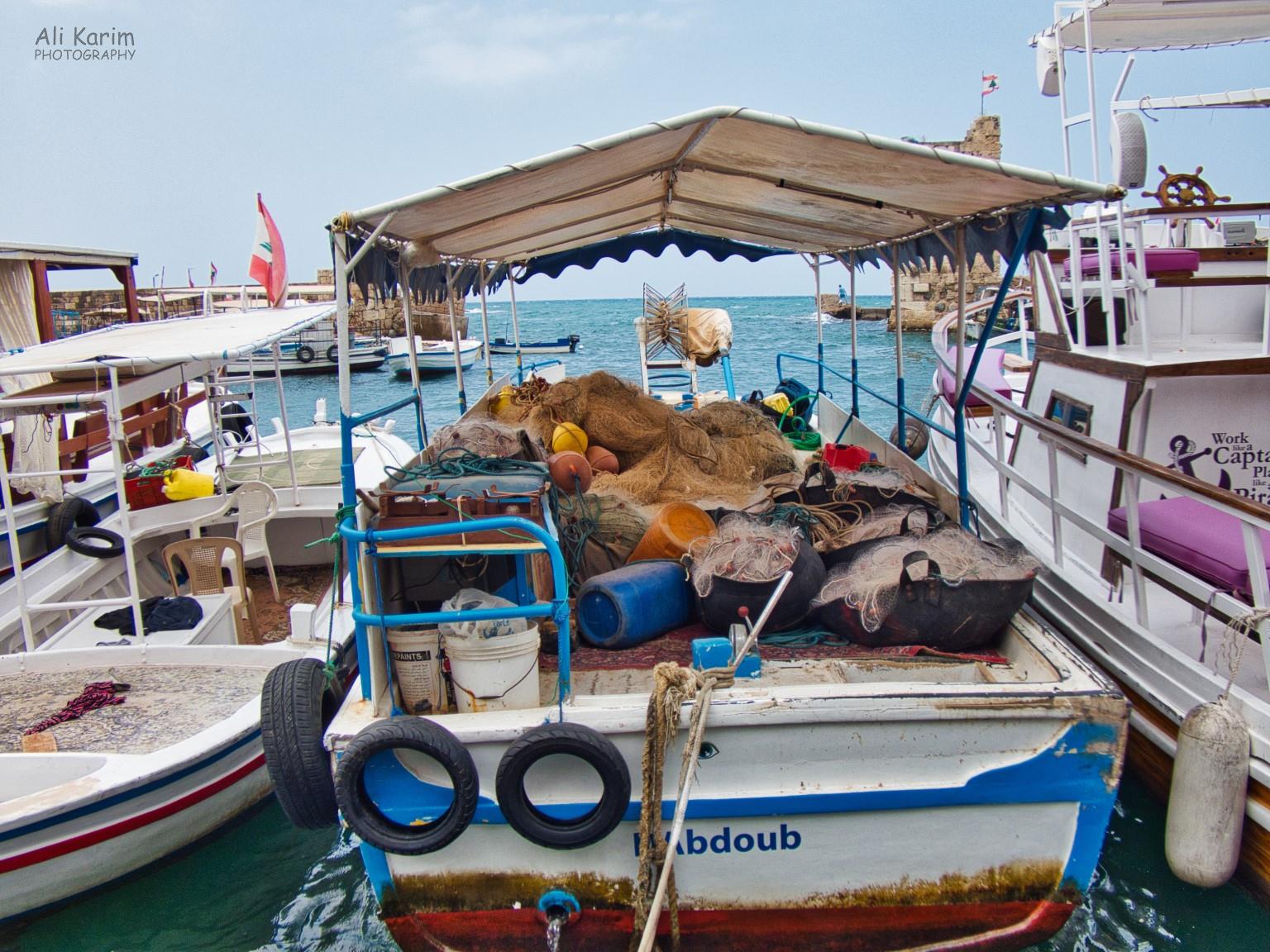 Fishnets ready for tomorrow’s fish Beirut to Tripoli Fishnets ready for tomorrow’s fish