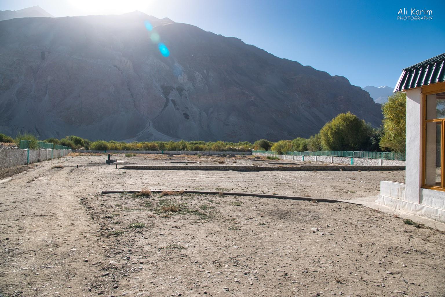 Field where the faithful had gathered in Langar to have an audience with the Aga Khan in May 1995 Langar, Bulunkul Tajikistan, Field where the faithful had gathered in Langar to have an audience with the Aga Khan in May 1995