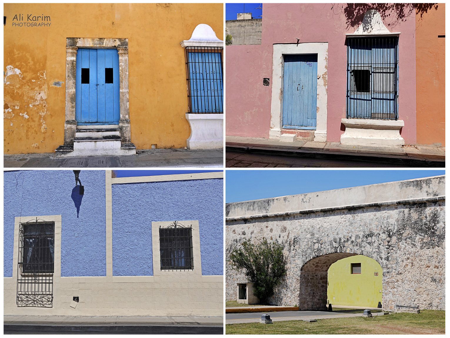 Mérida  & Campeche, Yucatan Peninsula, Mexico, Feb 2021, Doors, windows & portals 