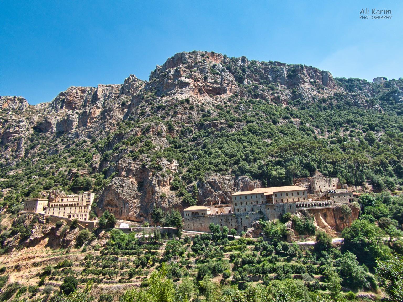 Der Mar Antonios Qozhaya monastery in a remote location Bsharri and Quadisha Valley Der Mar Antonios Qozhaya monastery in a remote location