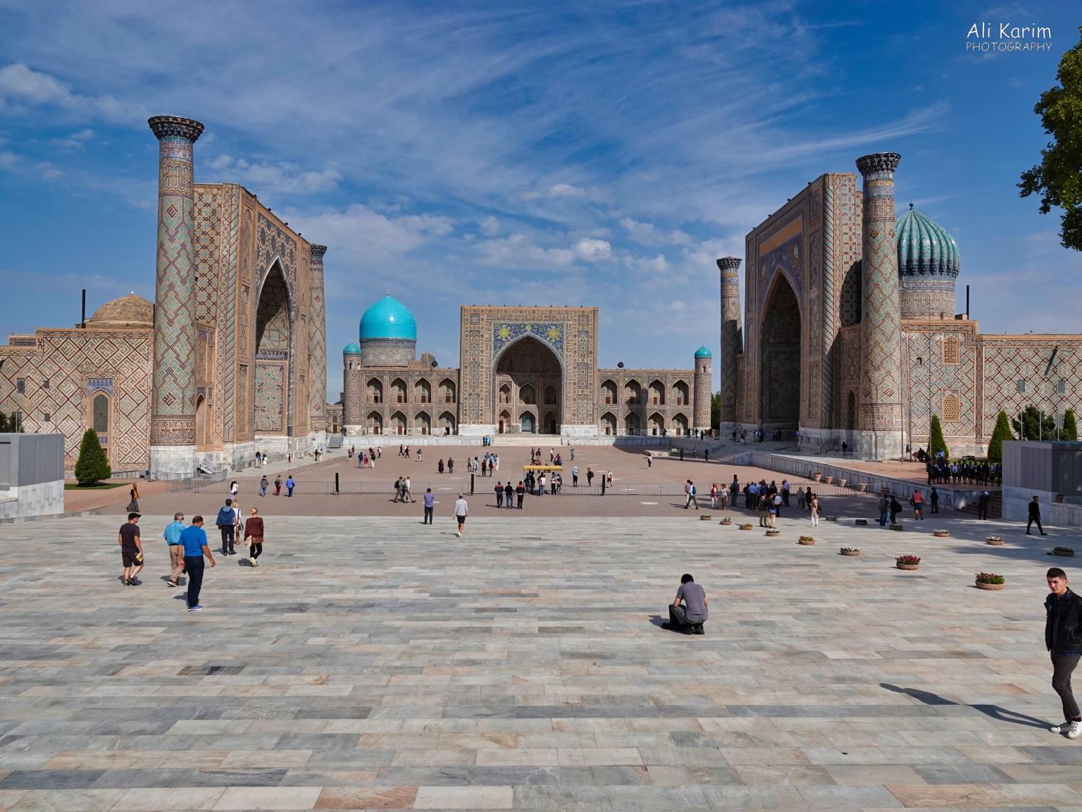 The Magnificent Registan in the center of Samarkand More Samarkand, The Magnificent Registan in the center of Samarkand