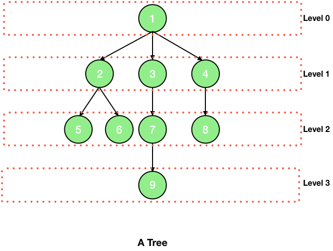 levels in tree