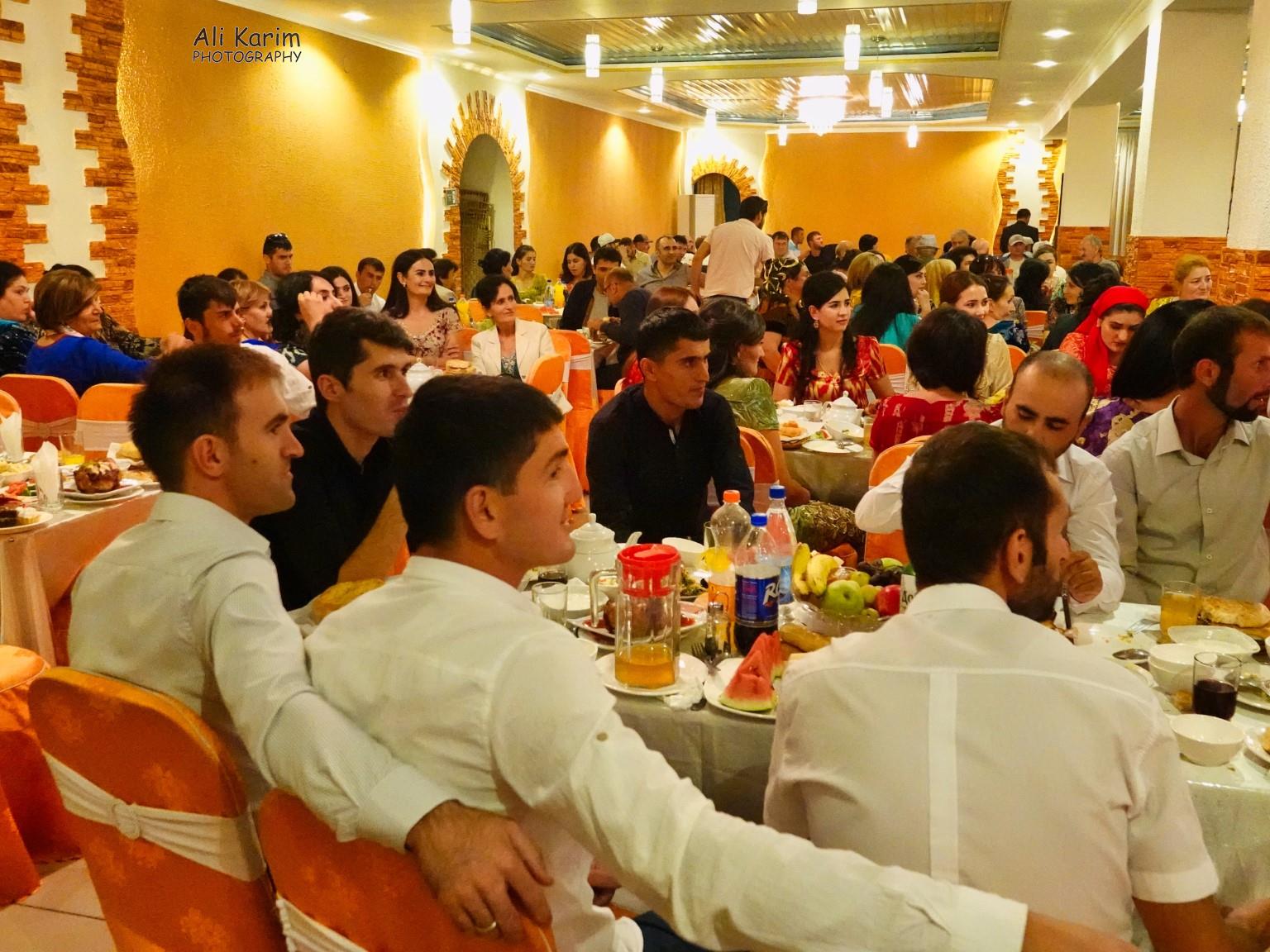 One half of the wedding hall Onto Khorog, Tajikistan, One half of the wedding hall