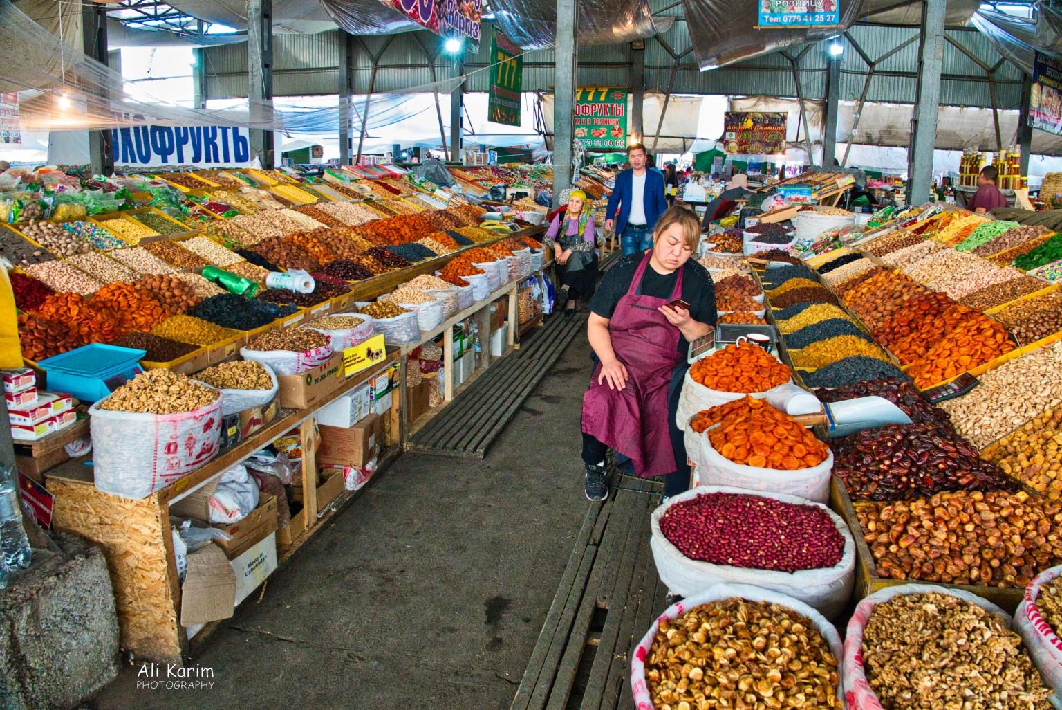 Tons of nuts, dried fruits (apricots etc), dates, figs etc Silk Road 14 Bishkek Tons of nuts, dried fruits (apricots etc), dates, figs etc