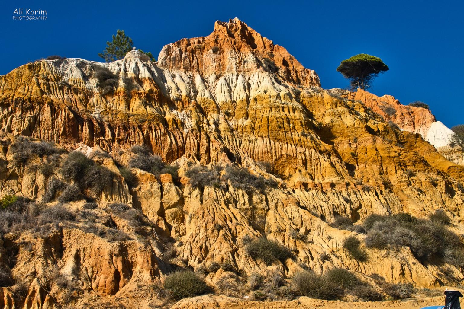 Algarve, Portugal Impressive cliffs along the coastline