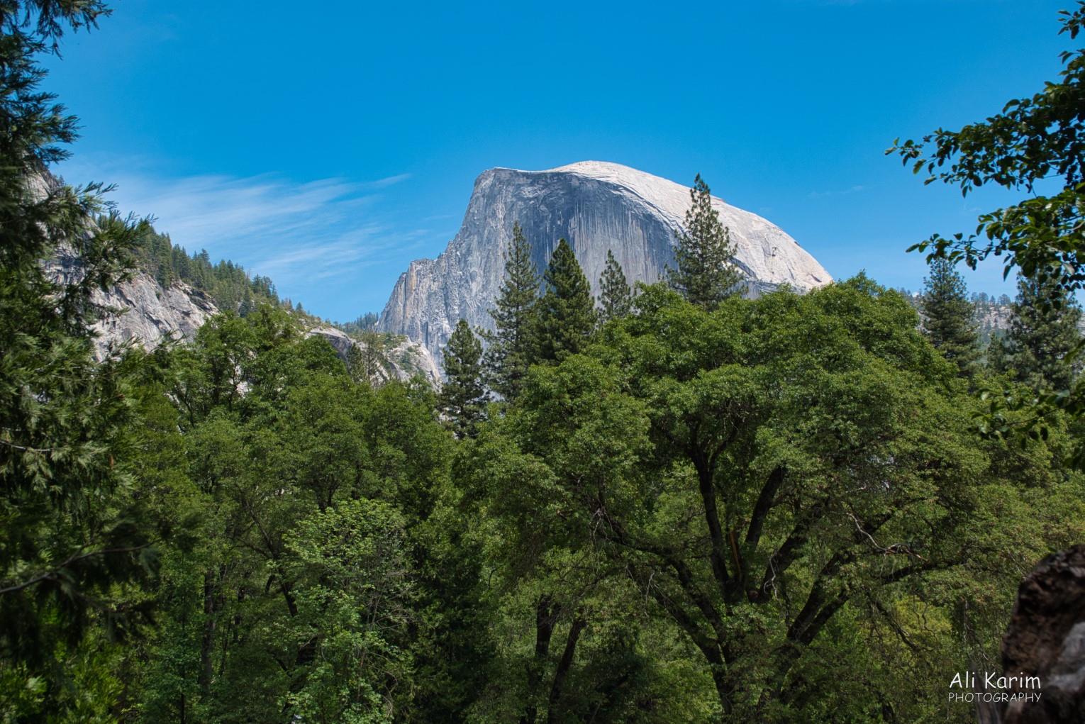 Beautiful view of Half Dome Yosemite & Death Valley, June 2020, Beautiful view of Half Dome