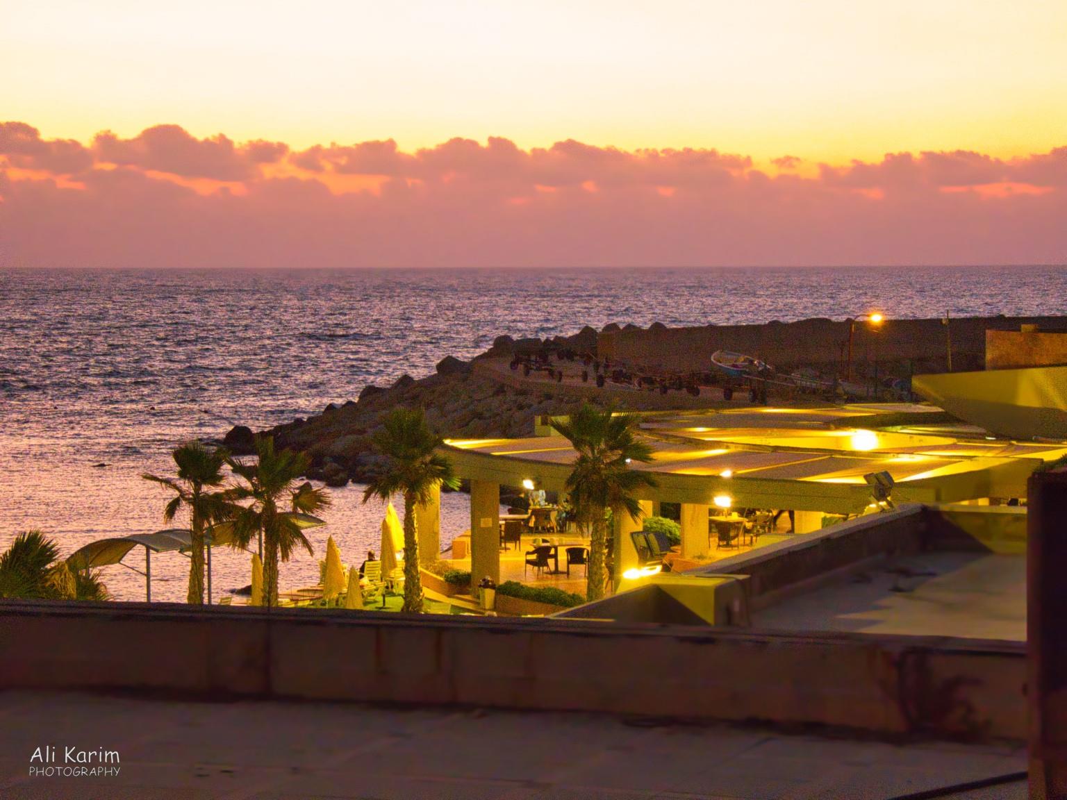 Beautiful evening on the corniche Beautiful evening on the corniche