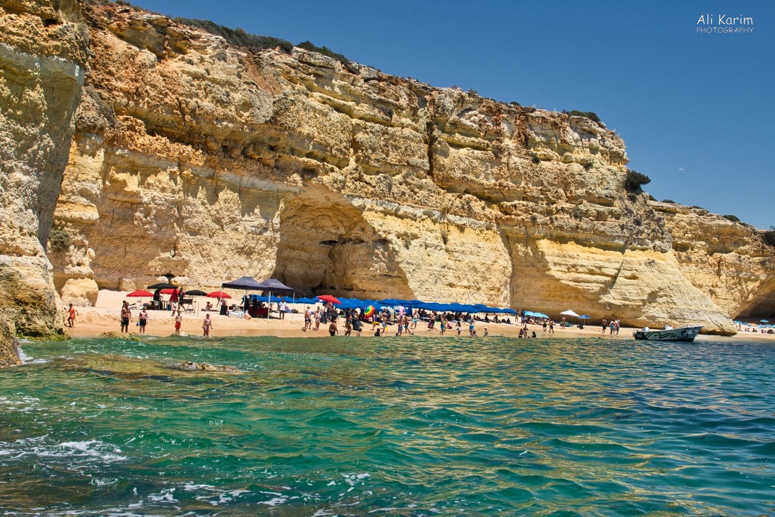 Remote beaches and coastal cliffs Algarve, Portugal Remote beaches and coastal cliffs