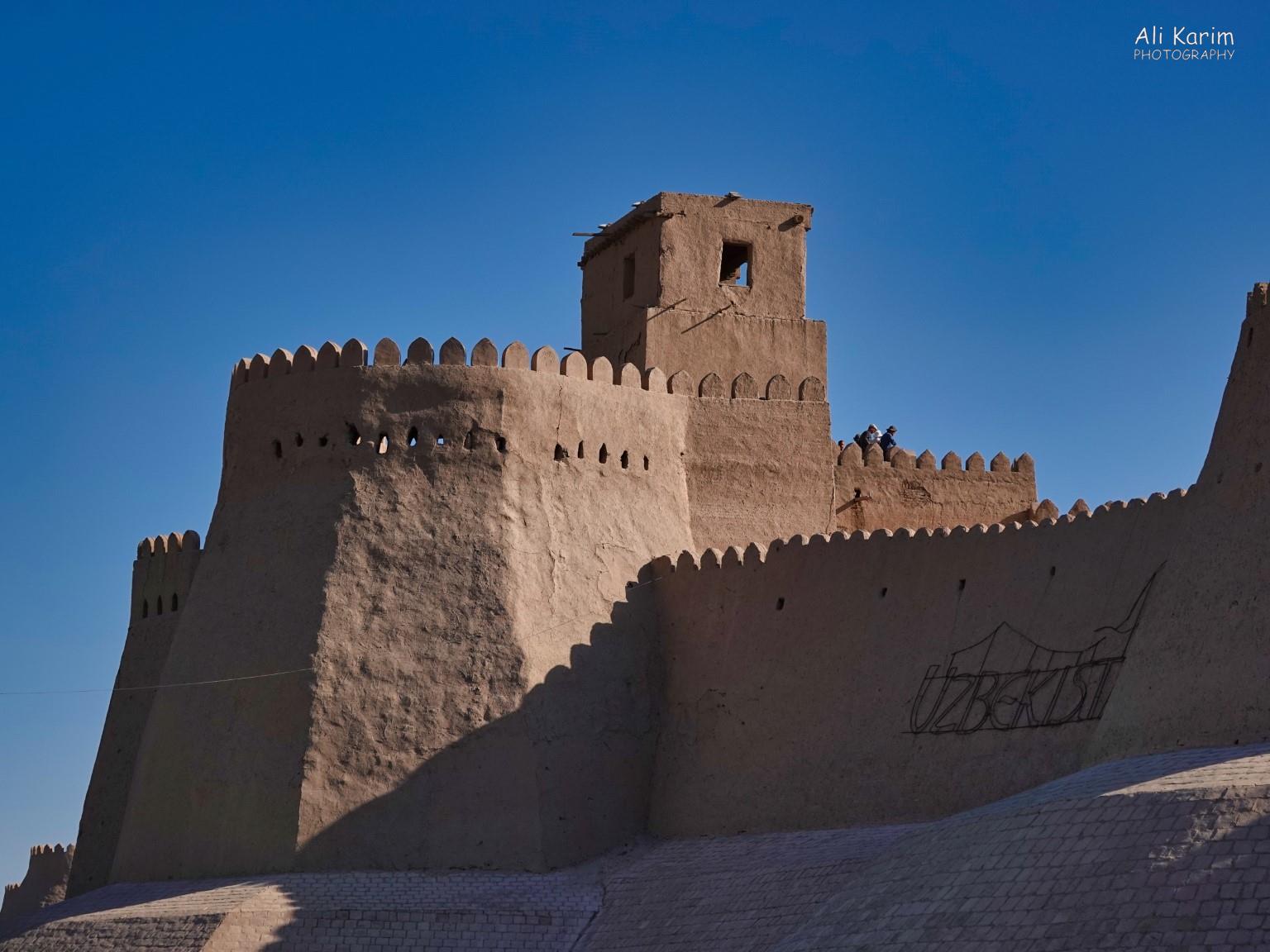 Khiva, Oct 2019, The Kunha Ark Citadel from the 12th century