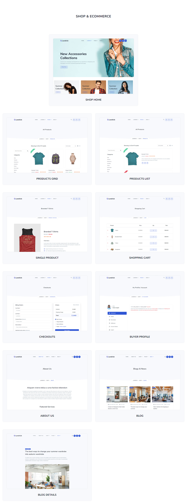 Landrick - Saas & Software Multipurpose Landing Page & Admin Dashboard Template - 13