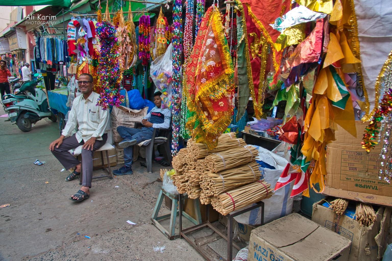 Everything for sale, including the sticks (foreground) that are used as toothbrushes More Bhuj Everything for sale, including the sticks (foreground) that are used as toothbrushes