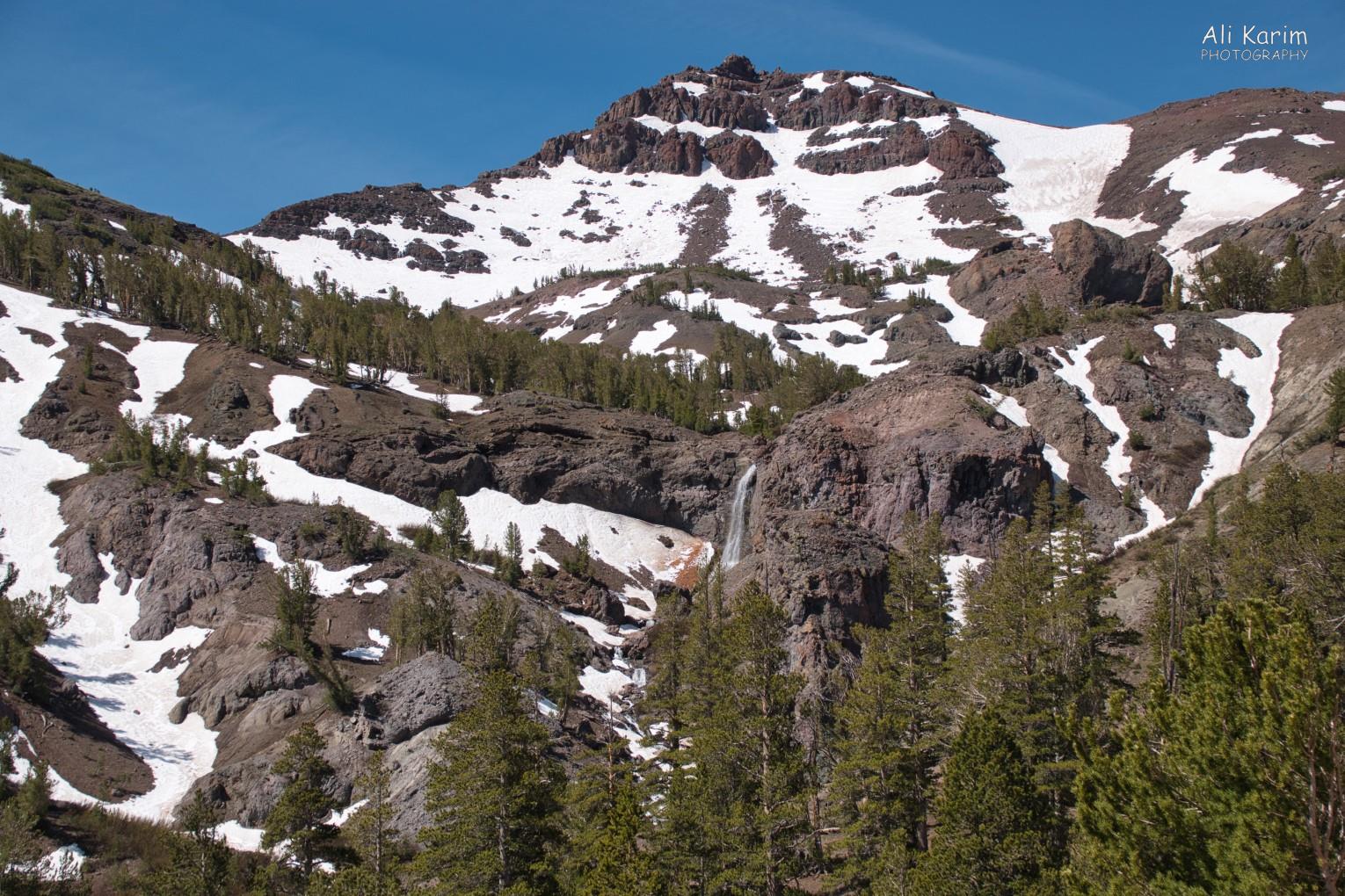 Near Sonora Pass, complete with a large waterfall Yosemite & Death Valley, June 2020, Near Sonora Pass, complete with a large waterfall