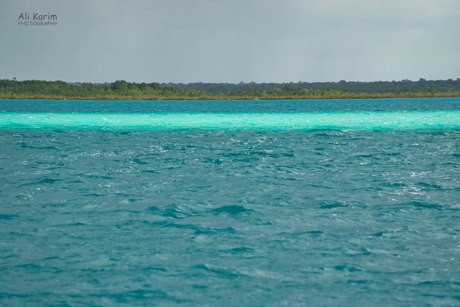 Bacalar & Mahahual, Mexico, Jan 2020, I just love these big changes in color; its very impressive