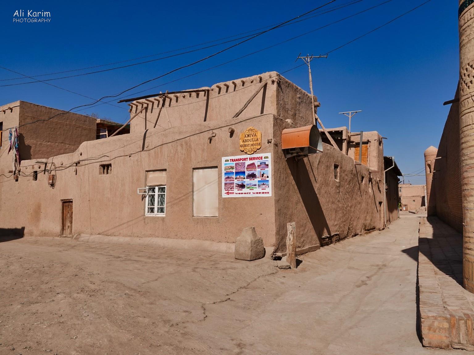 Khiva, Oct 2019, Guesthouses were everywhere
