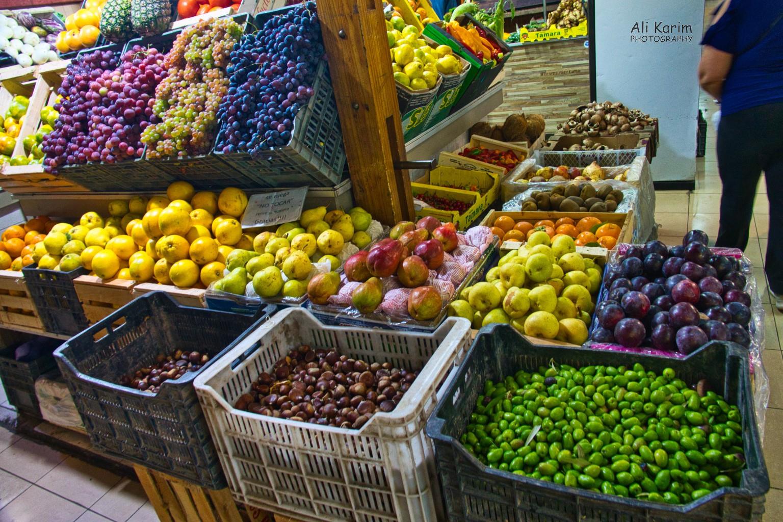 Mendoza, Argentina Lots of fresh fruits