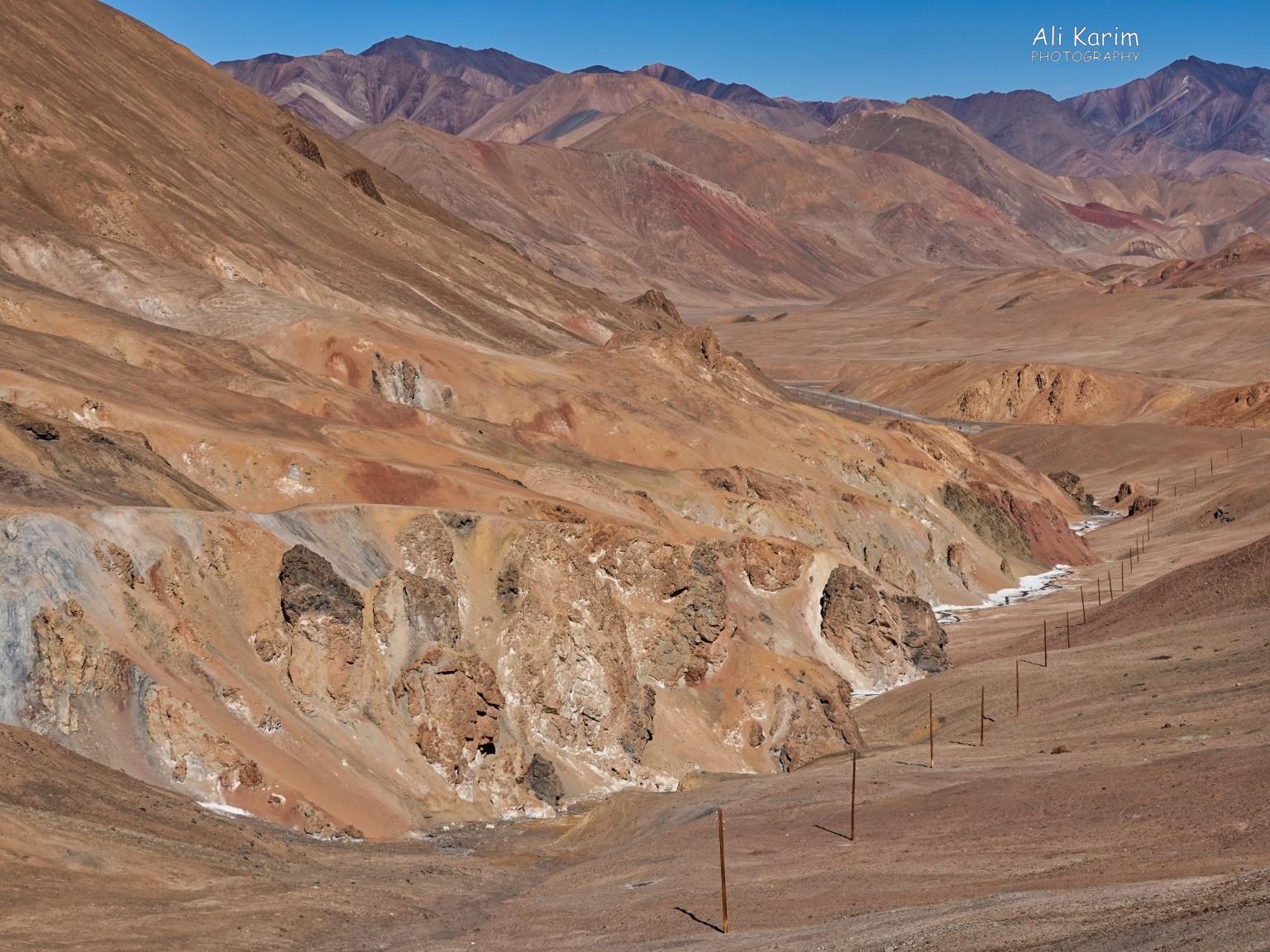 Pamir’s and more unused electricity/telephone poles Silk Road 18: Murghab, Tajikistan Pamir’s and more unused electricity/telephone poles