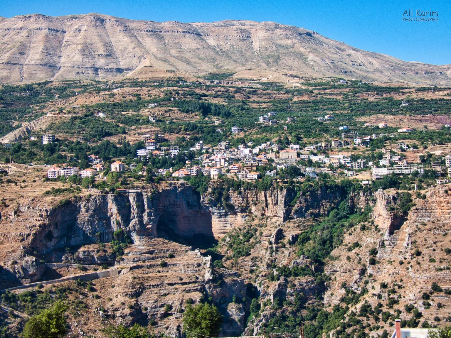 Steep cliffs and deep valleys Bsharri and Quadisha Valley Steep cliffs and deep valleys
