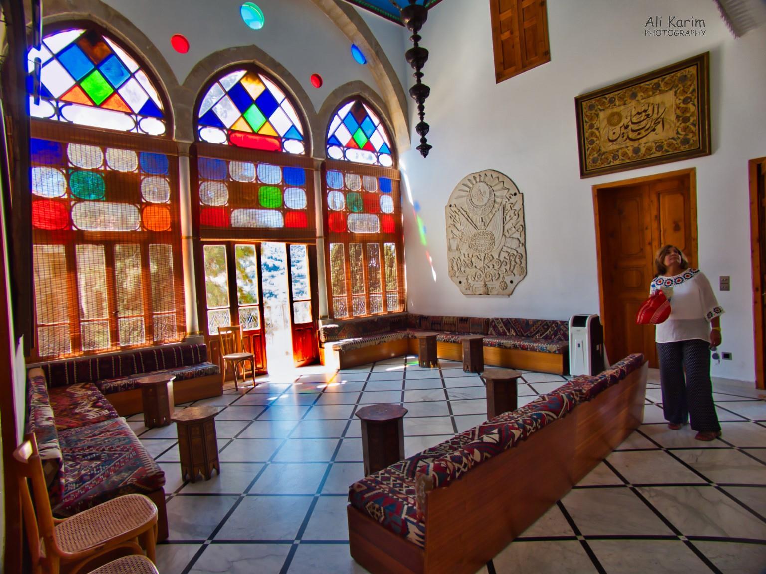 The community hall where the Jumblatt’s meet with the local people every Saturday Druze and the Chouf Mountains The community hall where the Jumblatt’s meet with the local people every Saturday