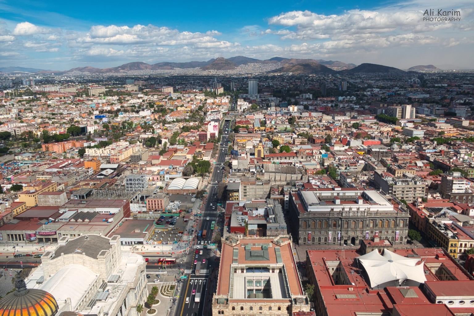 We were lucky to have bright clear sunny days Mexico City, Mexico, Dec 2019, We were lucky to have bright clear sunny days