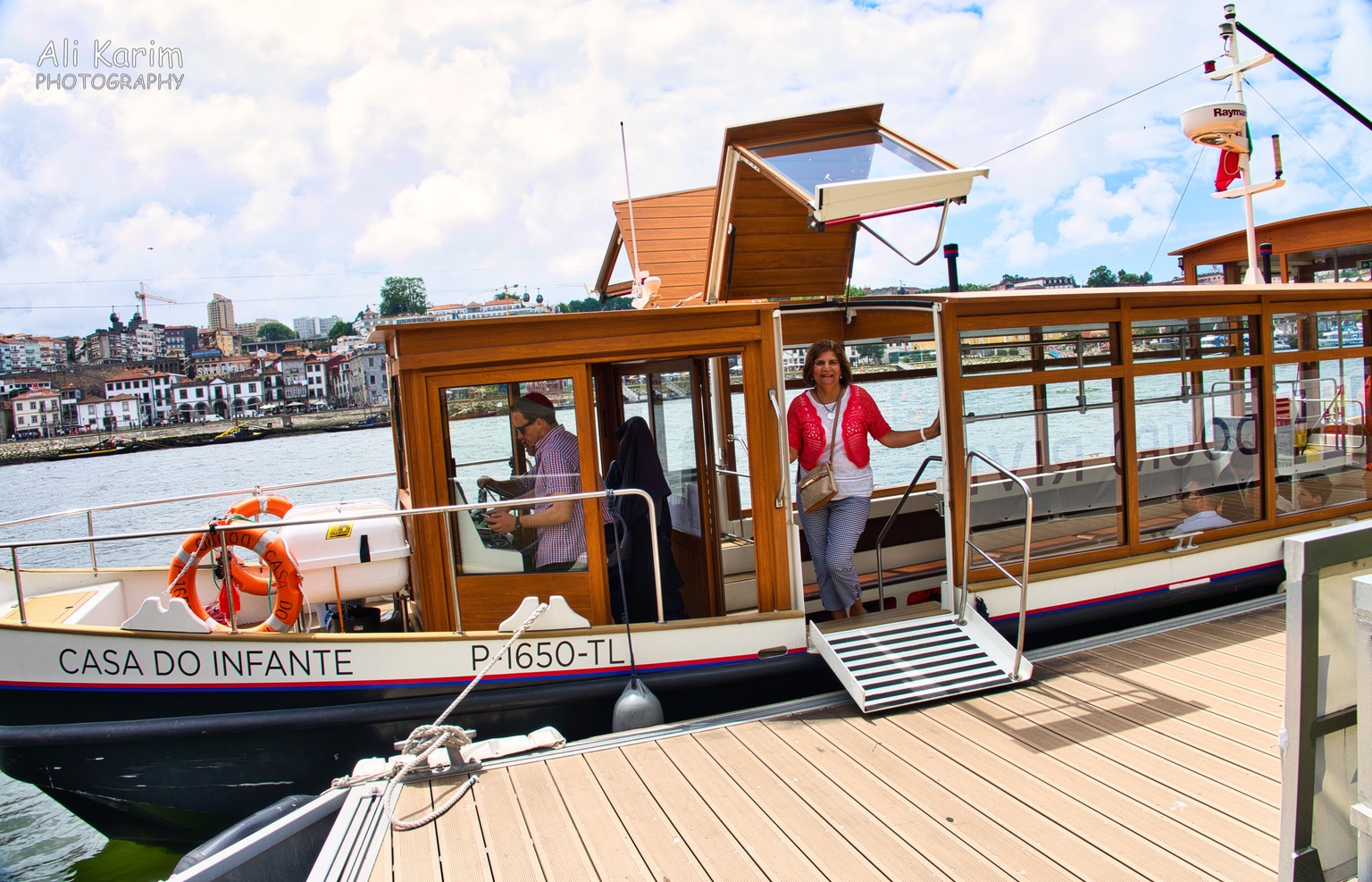 River Taxi on the Duoro river Porto River Taxi on the Duoro river