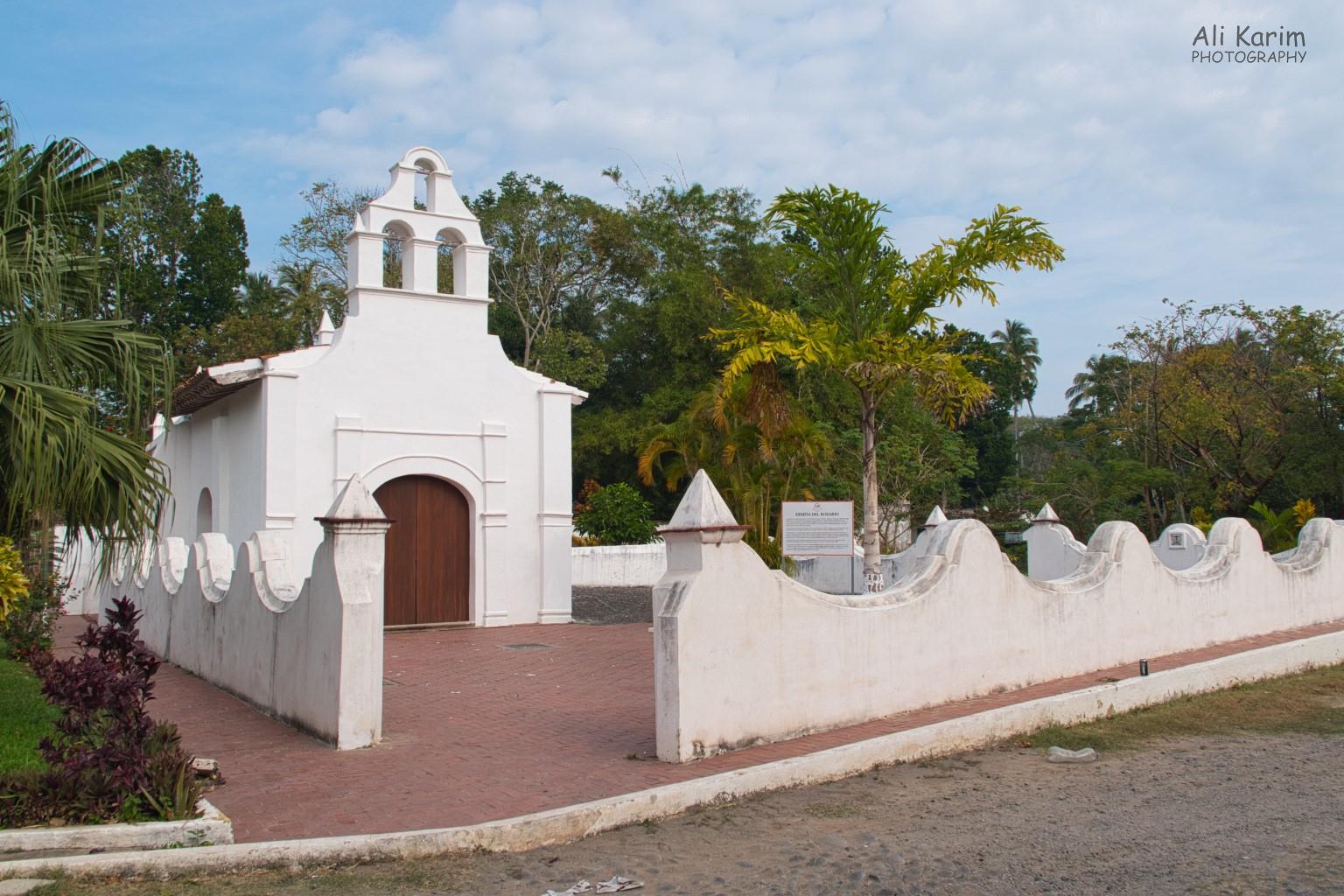 Veracruz, Mexico, December 2020, Oldest Church (Ermita del Rosario) in the mainland Americas established by Spain in La Antigua