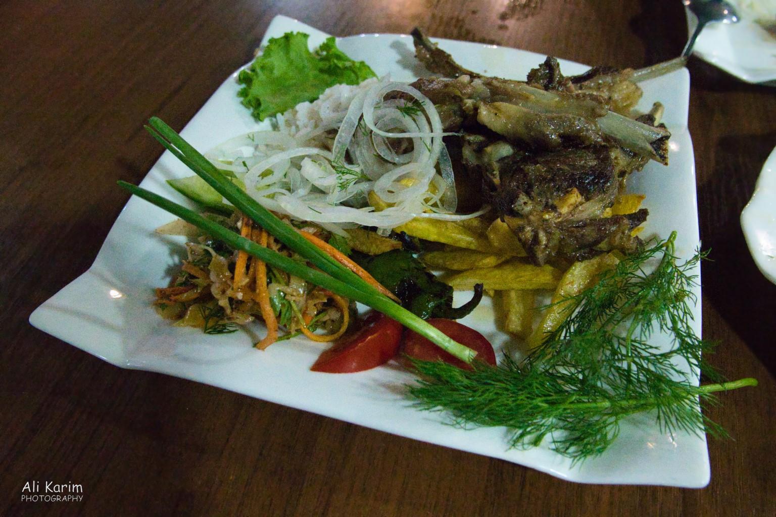 Lamb chops dish Silk Road 15: Osh, Kyrgyzstan Lamb chops dish