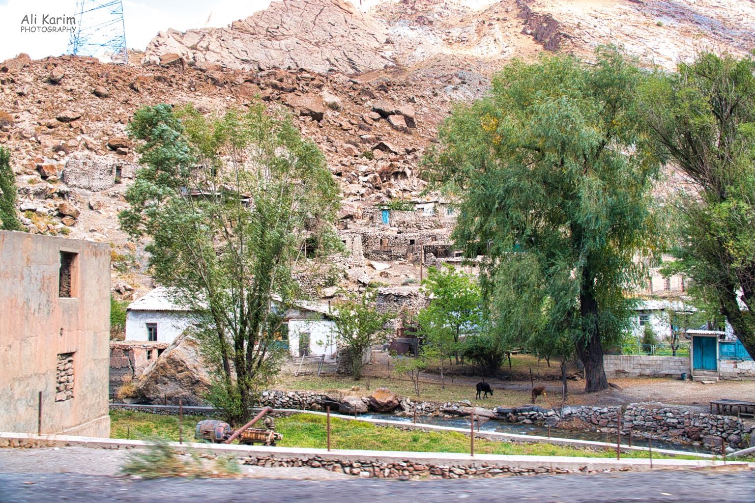 Small rural settlement Samarkand, Uzbekistan Small rural settlement
