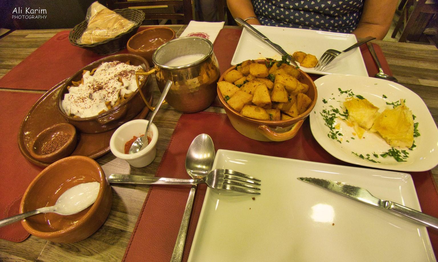 Armenian dinner of Subeurek (right) and Manti (left) and potatoes of course :) Beirut Armenian dinner of Subeurek (right) and Manti (left) and potatoes of course :)