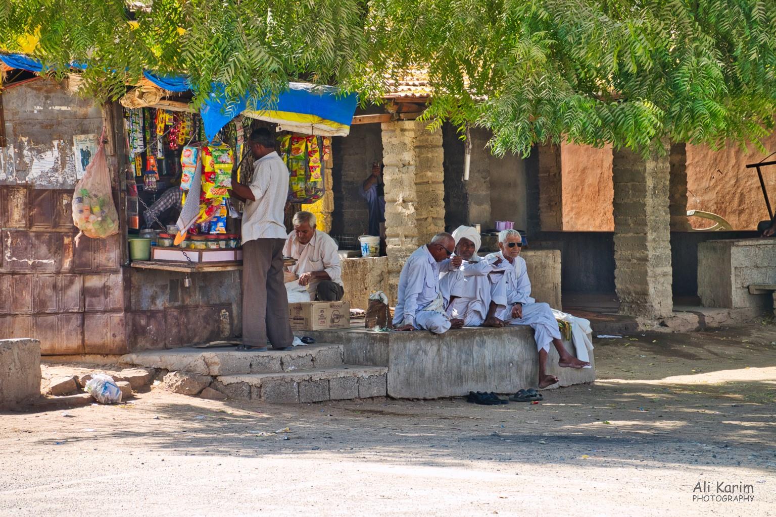 Village downtown square Bhuj, Kutch, Gujarat Village downtown square