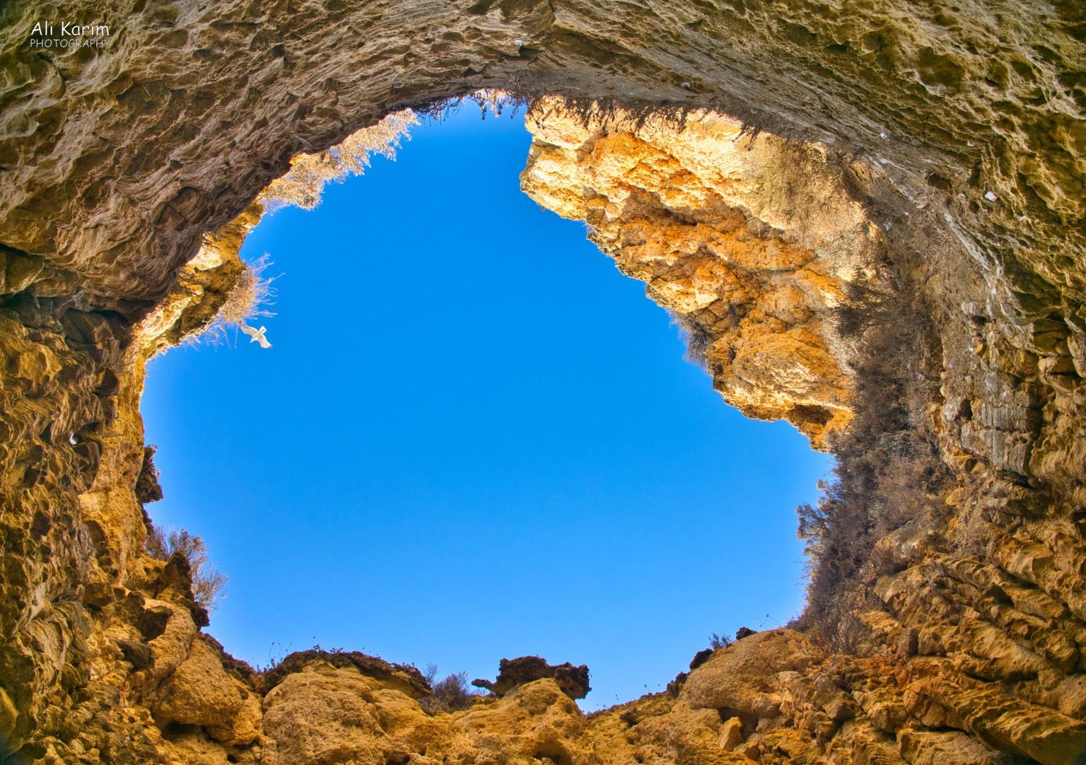 Fallen roof cave Algarve, Portugal Fallen roof cave