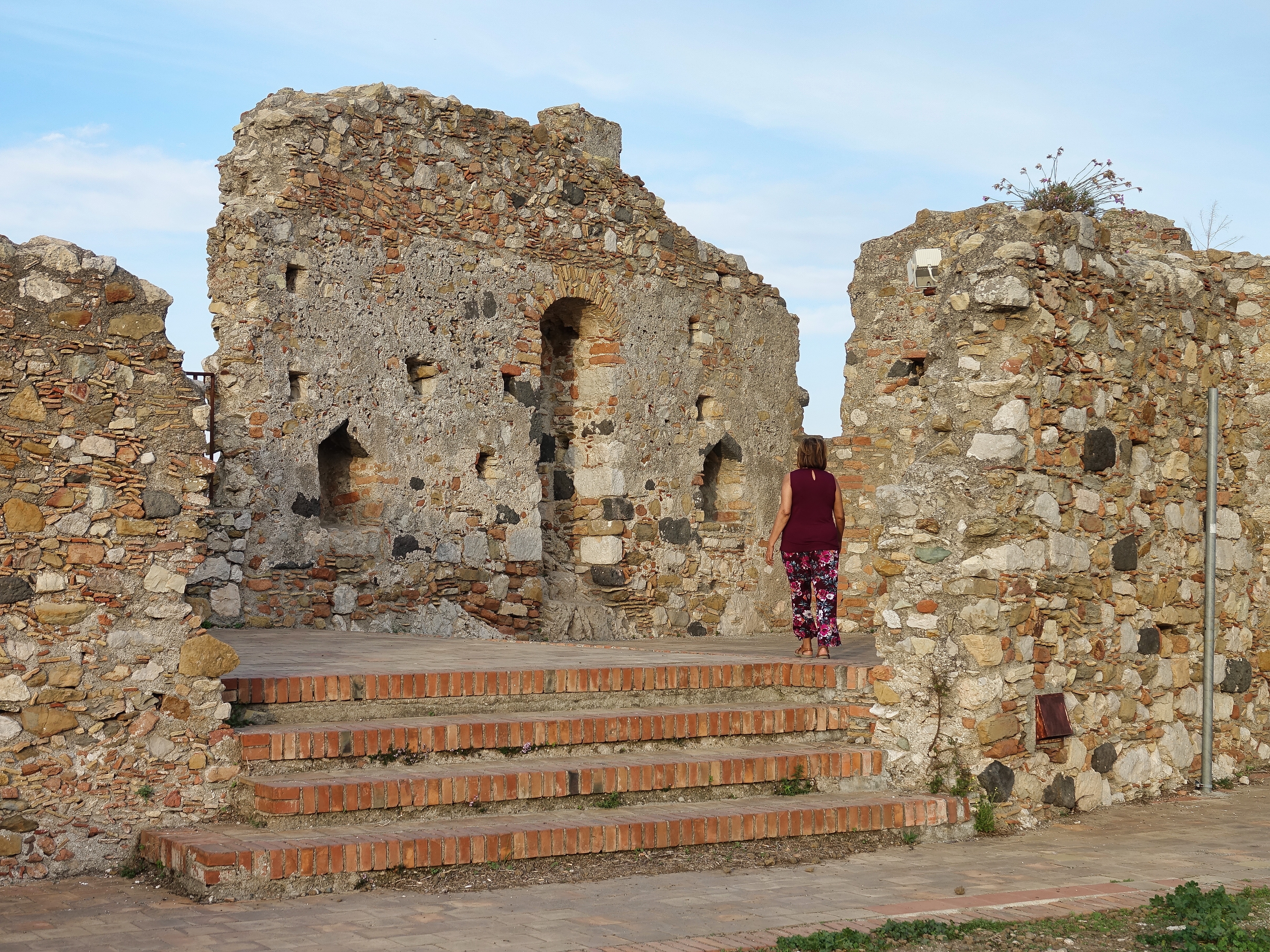 Original walls of the castle