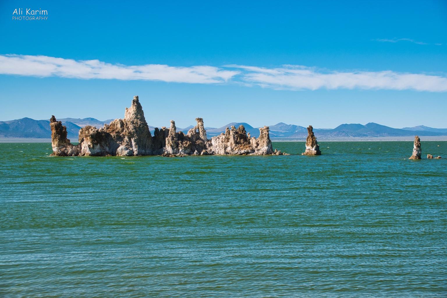 Tufa towers in Mono lake Yosemite to Death Valley, June 2020, Tufa towers in Mono lake
