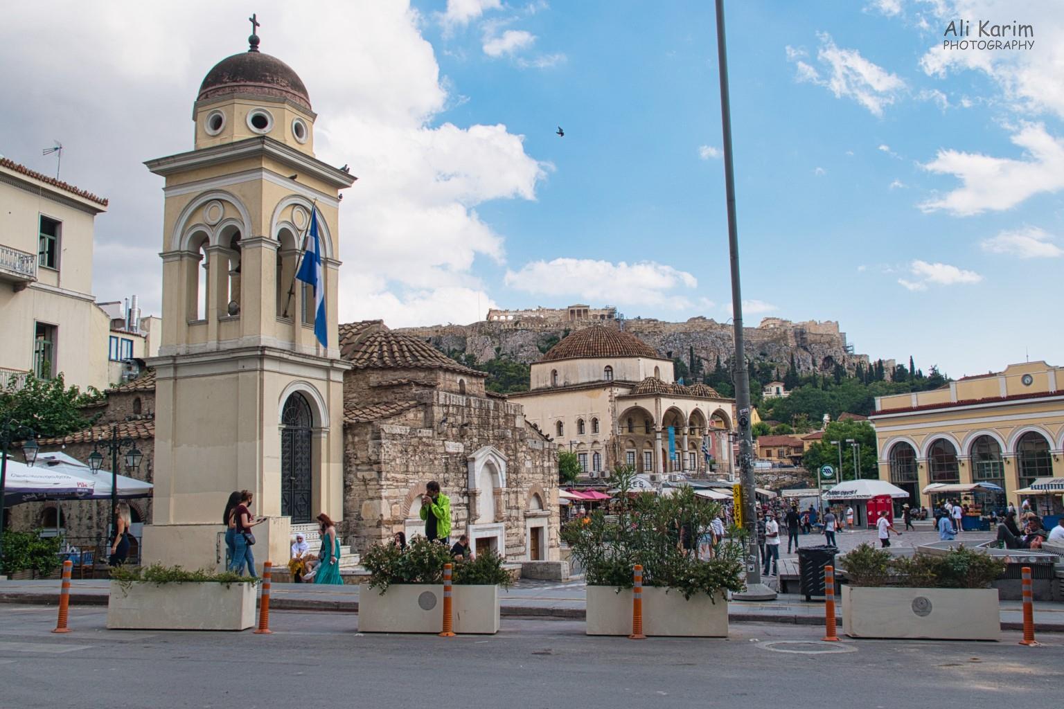 Well preserved ancient churches were everywhere. This was the ZZZZZ church near Monastiraki square More Athens, Greece, May 2021, Well preserved ancient churches were everywhere. This was the ZZZZZ church near Monastiraki square