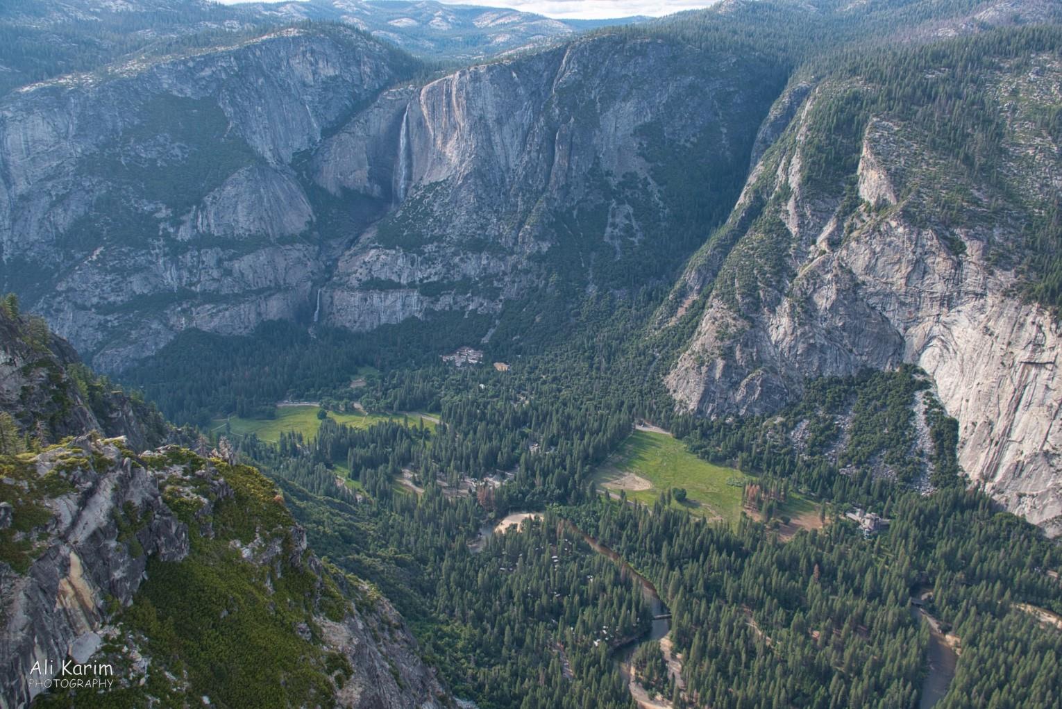 Yosemite valley floor that we had hiked in Yosemite & Death Valley, June 2020, Yosemite valley floor that we had hiked in