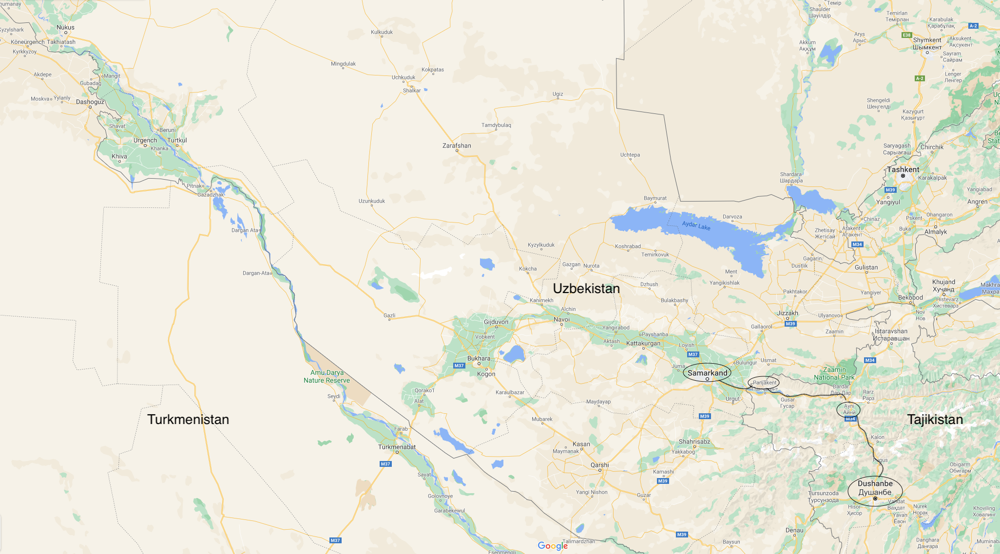 Dushanbe to Samarkand, Uzbekistan Samarkand, Uzbekistan Dushanbe to Samarkand, Uzbekistan