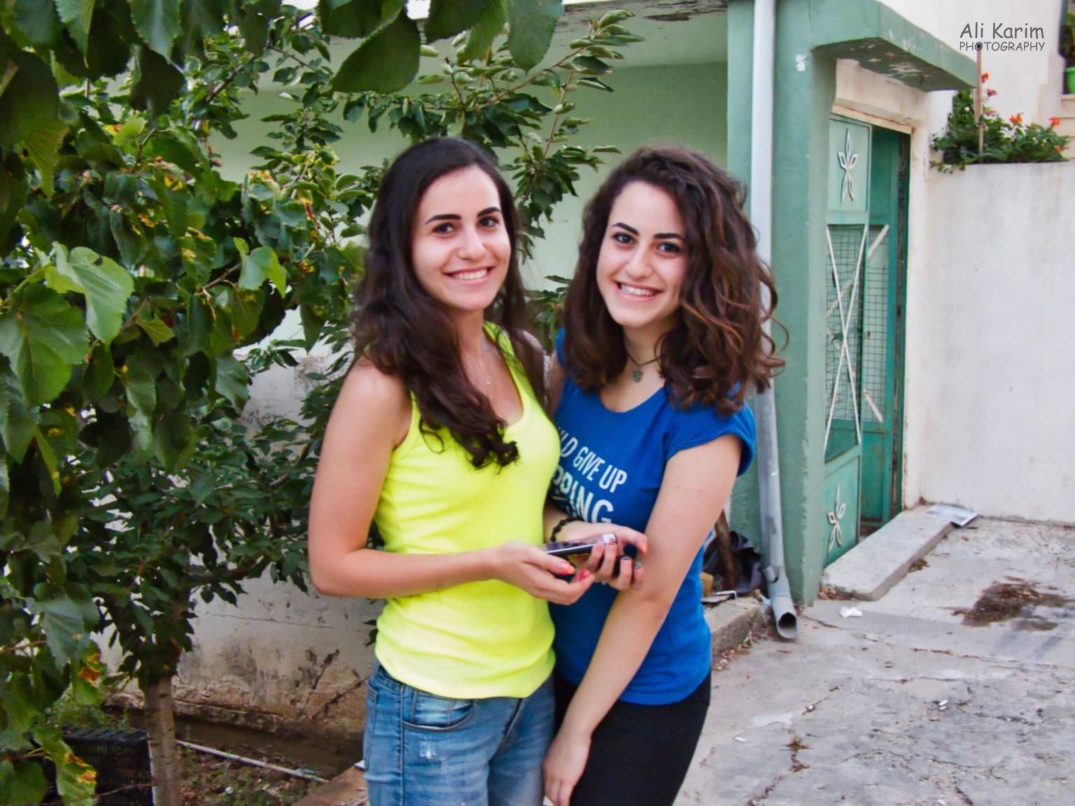 We met these 2 beautiful sisters, who spoke good English. They were from Beirut, visiting their grandmother and were collecting berries which they shared with us. But they did not have much understanding of the Druze faith, when questioned. Bekaa Valley Winery, Chouf Mountains & the Druze We met these 2 beautiful sisters, who spoke good English. They were from Beirut, visiting their grandmother and were collecting berries which they shared with us. But they did not have much understanding of the Druze faith, when questioned.