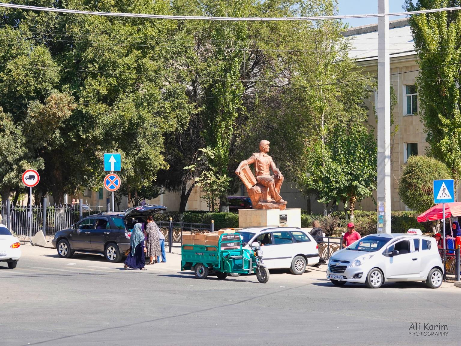 Commemorative statues were everywhere Silk Road 16: More Osh, Kyrgyzstan Commemorative statues were everywhere