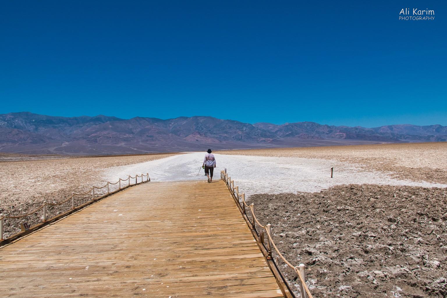 We were totally alone here, not another person or any life in sight Death Valley National Park, June 2020, We were totally alone here, not another person or any life in sight