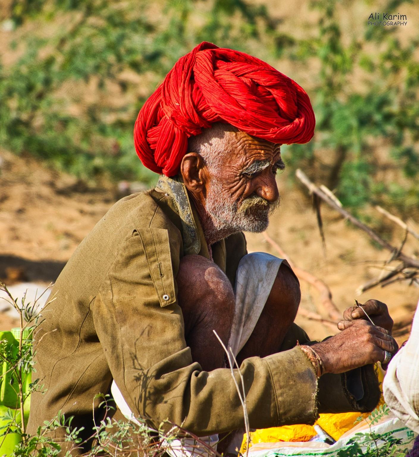Or fixing things while waiting Pushkar, Rajasthan Or fixing things while waiting