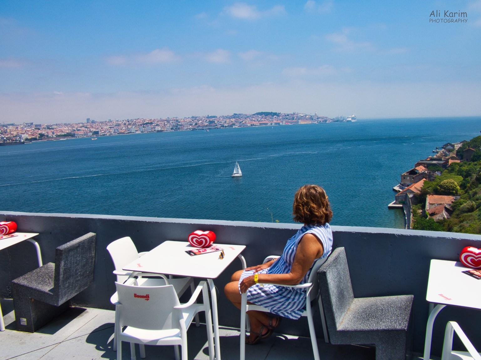 Stunning views of Lisbon across the Tagus river Stunning views of Lisbon across the Tagus river