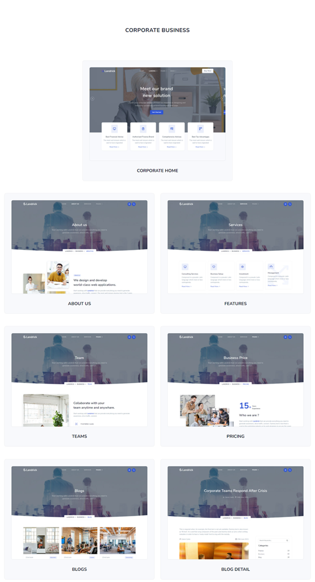 Landrick - Saas & Software Multipurpose Landing Page & Admin Dashboard Template - 7