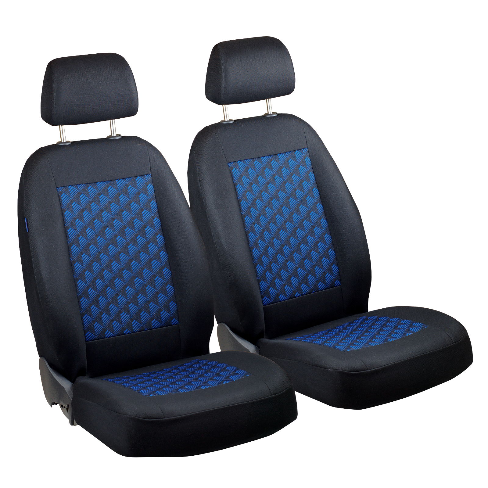 CAR SEAT COVERS FOR HONDA HRV HR-V FRONT SEATS BLACK BLUE 3D EFFECT | eBay