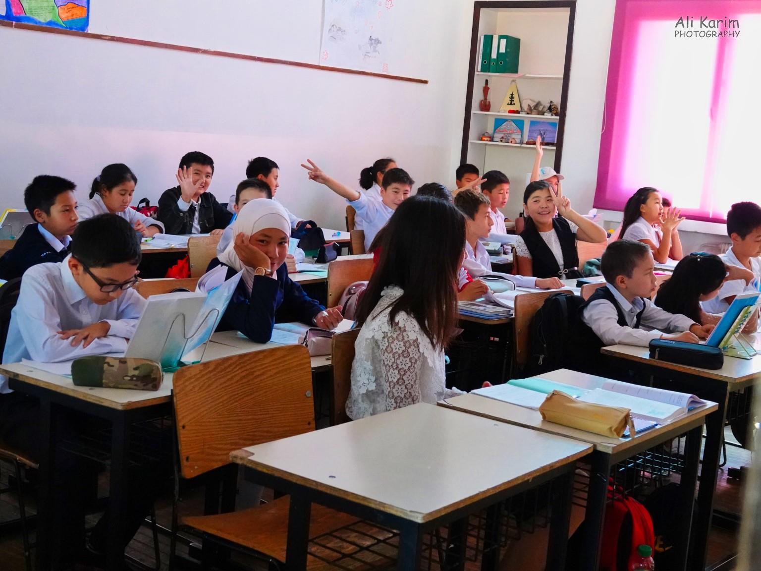 Silk Road 16: More Osh, Kyrgyzstan Typical classroom