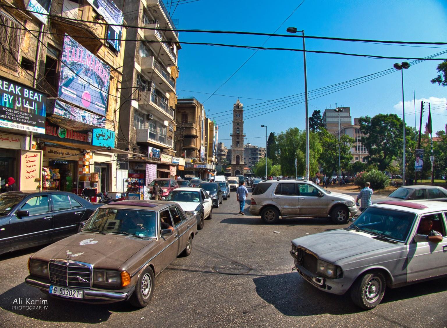Sultan Abdul Hamid clock tower in the back in a large green park in the center of old Tripoli; is a landmark here. People like their Mercedes Benz’s here; lot of older MB’s here Tripoli Lebanon Sultan Abdul Hamid clock tower in the back in a large green park in the center of old Tripoli; is a landmark here. People like their Mercedes Benz’s here; lot of older MB’s here