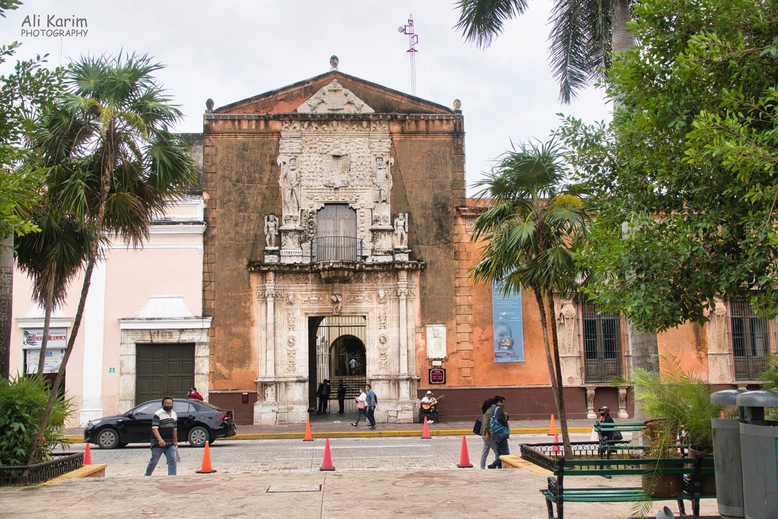 Mérida  & Campeche, Yucatan Peninsula, Mexico, Feb 2021, Beautiful old historical buildings